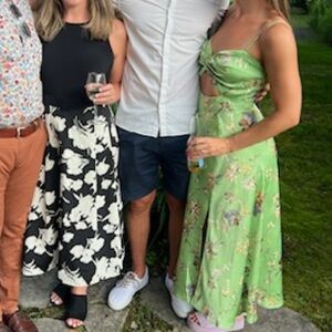 On You front cut out midi dress